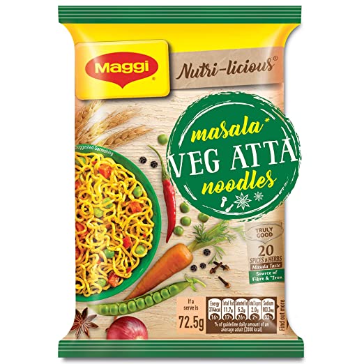 Maggi Masala Veg Atta Noodles