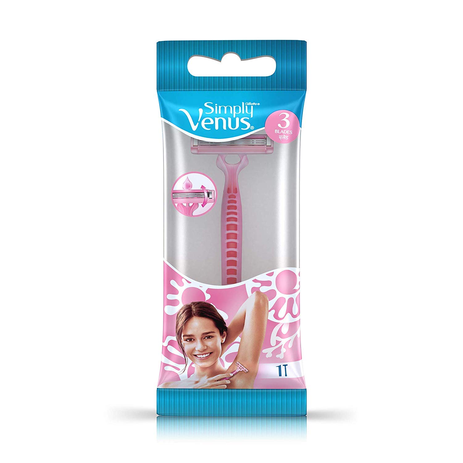 GILLETTE SIMPLY VENUS DISPOSABLE RAZOR 1 N