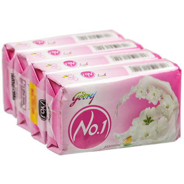 Godrej No 1 Jasmine Milk Cream value Pack (4+1 Free)