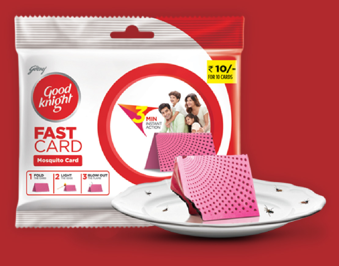 GODREJ GOO NIGHT FAST CARD (10 CARD PACK)