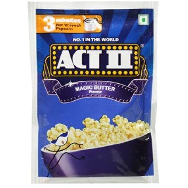 Act II Instant Popcorn - Magic Butter Flavour