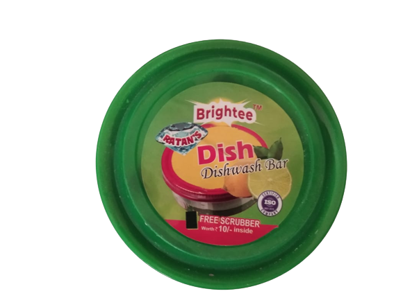 Brightee dishwash tub free scrubber